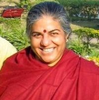 Foto di Vandana Shiva