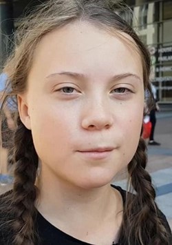 Foto di Greta Thunberg