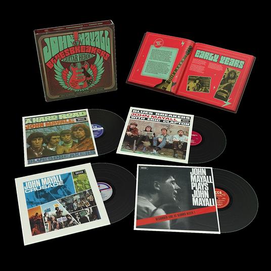Guitar Heroes. The Decca Years 1965-1967 (4 LP) - Vinile LP di John Mayall & the Bluesbreakers