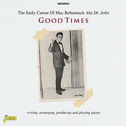 The Early Carreer of Mac Rabennack Aka Dr Joh - CD Audio