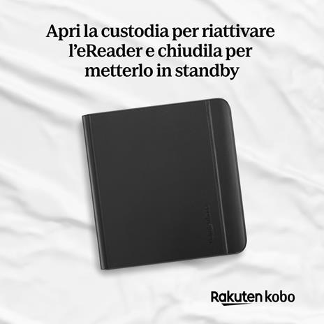 Custodia Kobo SleepCover Libra Colour Blu crepuscolo - 4