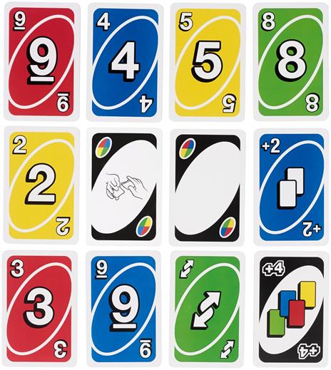 CARTE UNO. Gioco da tavolo - 5