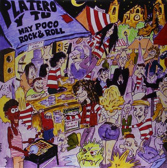 Hay poco Rock 'n' Roll - Vinile LP di Platero y tú