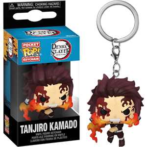 Giocattolo POP Keychain Demon Slayer - Tanjiro (Dancing Flash) Funko
