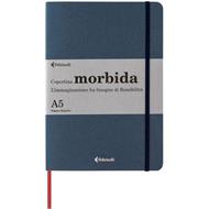 Taccuino Feltrinelli A5, a pagine bianche, copertina morbida, blu - 14,8 x 21 cm