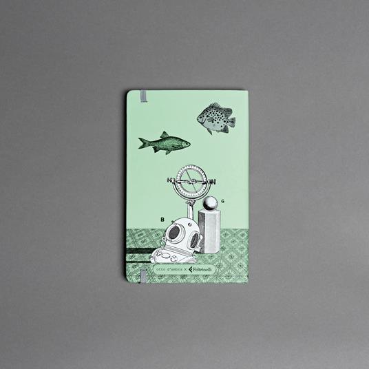 Quaderno Hard Cover, pagine a righe Sea Love - 13 x 21 cm - 3