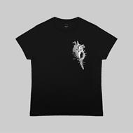 T-Shirt Otto d'Ambra x Feltrinelli -  Cuore Conchiglia / Sea Love - tg. M - nera
