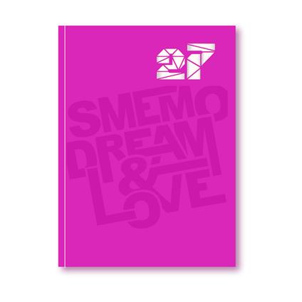 Diario 2026/2027 Smemoranda 16 mesi Smemo Classic, 11x15 fucsia Dream&Love