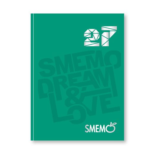 Diario 2026/2027 Smemoranda 16 mesi Smemo Classic, 13x17 verde