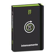 Diario 2027 Bastardidentro 12 mesi Pocket Light Pu Intensamente. Nero