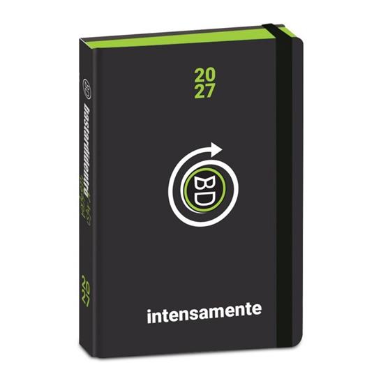 Diario 2027 Bastardidentro 12 mesi Pocket Light Pu Intensamente. Nero