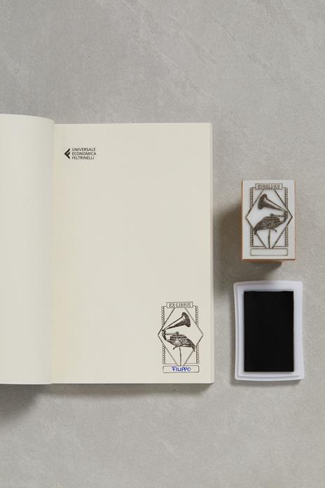 Il Canto. Timbro Ex-Libris
