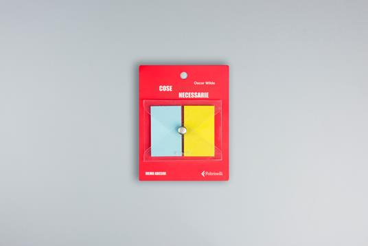 Kit del lettore - Memo adesivi - rettangoli azzurro e giallo