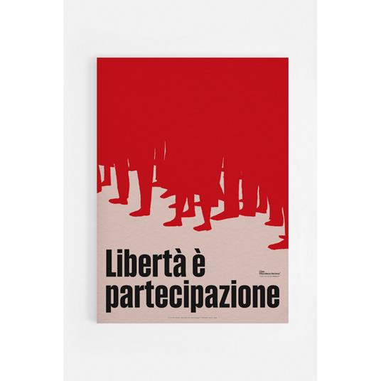 Poster. La Libertà, Giorgio Gaber  - 50 x 70 cm