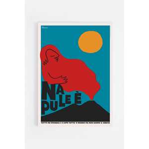 Idee regalo Poster. Napule è, Pino Daniele - 50 x 70 cm Ciao. Discoteca Italiana