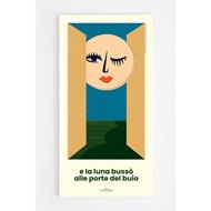Poster. Loredana Bertè - E La Luna Bussò  - 30 x 59,4 cm