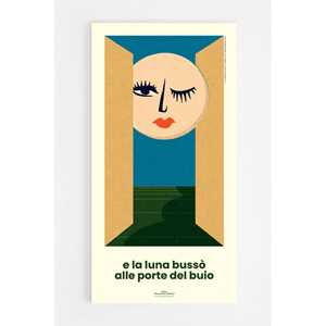 Idee regalo Poster. Loredana Bertè - E La Luna Bussò - 30 x 59,4 cm Ciao. Discoteca Italiana