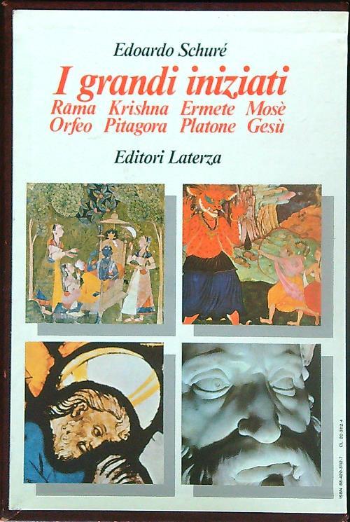 I grandi iniziati. 3vv - Edoardo Schure' - copertina