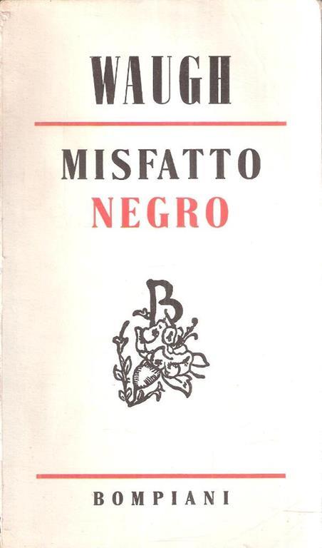 Misfatto Negro - Evelyn Waugh - copertina