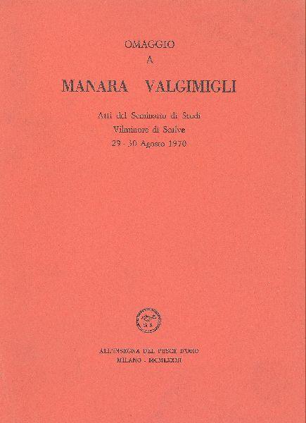 Omaggio a Manara Valgimigli - copertina