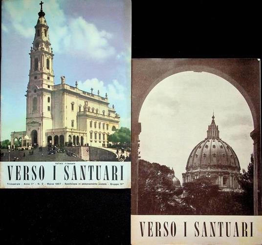 Verso i santuari: Anno II - N.2 (1957) - copertina