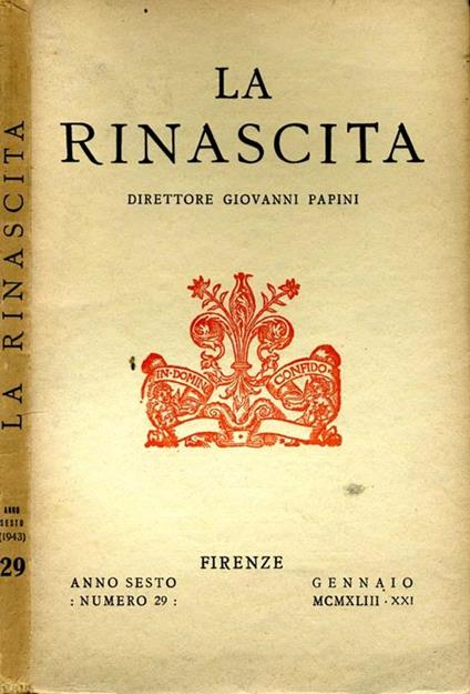 La Rinascita - copertina