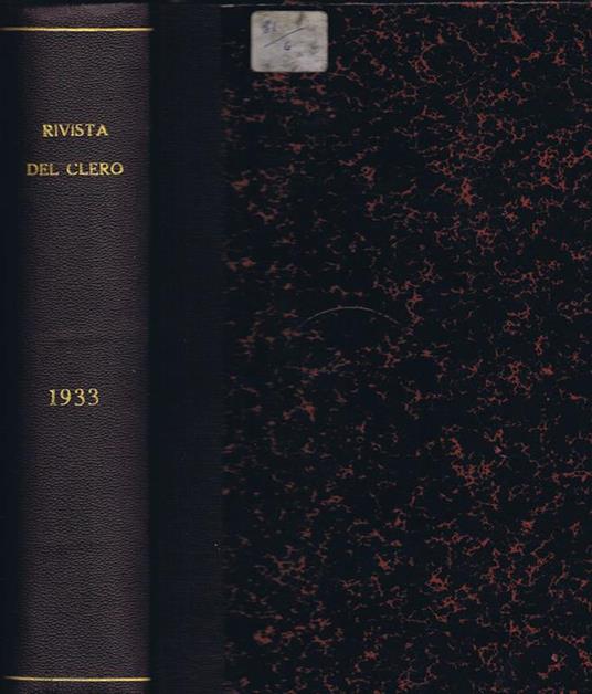 Rivista del Clero Italiano - copertina