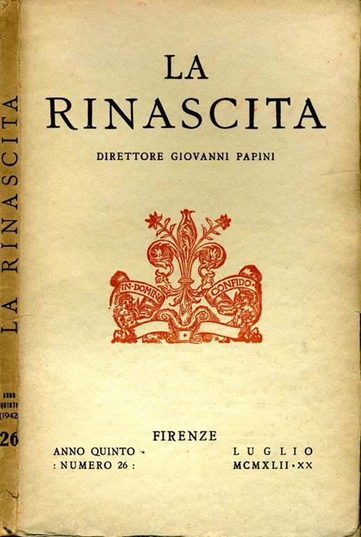 La Rinascita - copertina