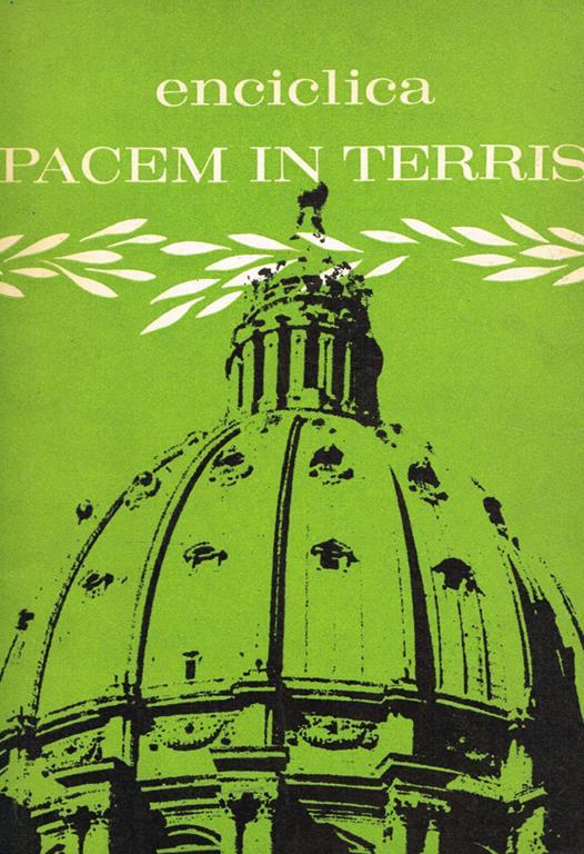 Enciclica Pacem in Terris - Giovanni XXIII - copertina