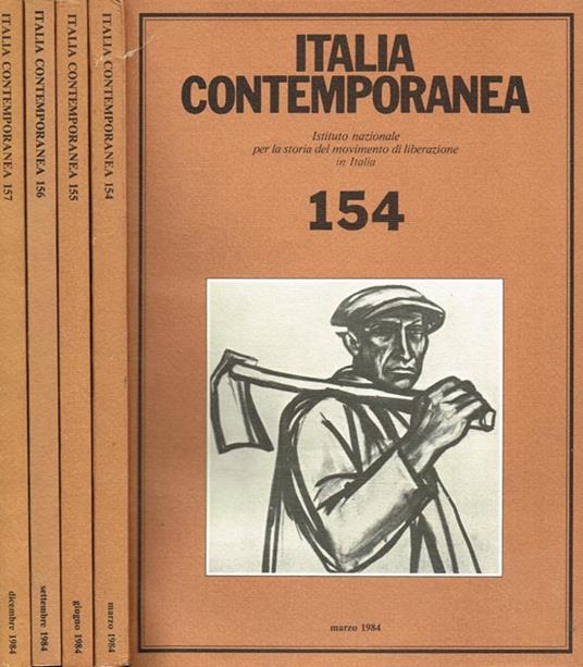 Italia contemporanea n.154 155 156 157 - copertina