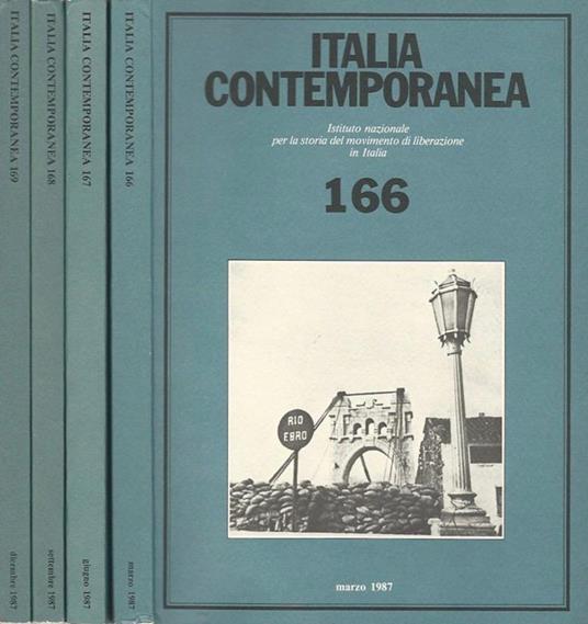 Italia contemporanea - copertina