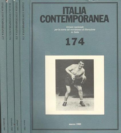 Italia contemporanea - copertina