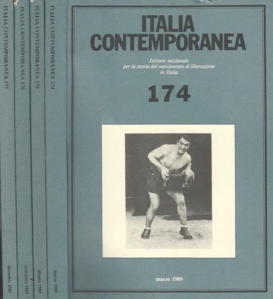 Italia contemporanea - copertina