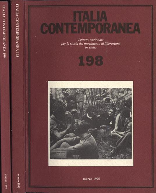 Italia contemporanea 198 - 199 - copertina