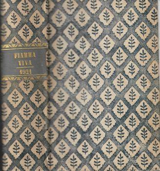 Fiamma viva – 1921. Rivista della gioventù femminile - copertina