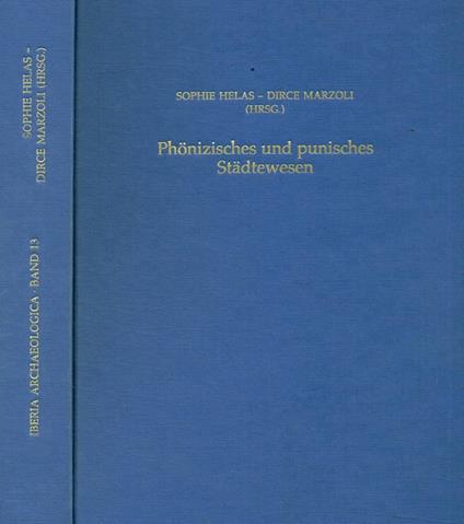 Phonizisches und punisches Stadtewesen - copertina