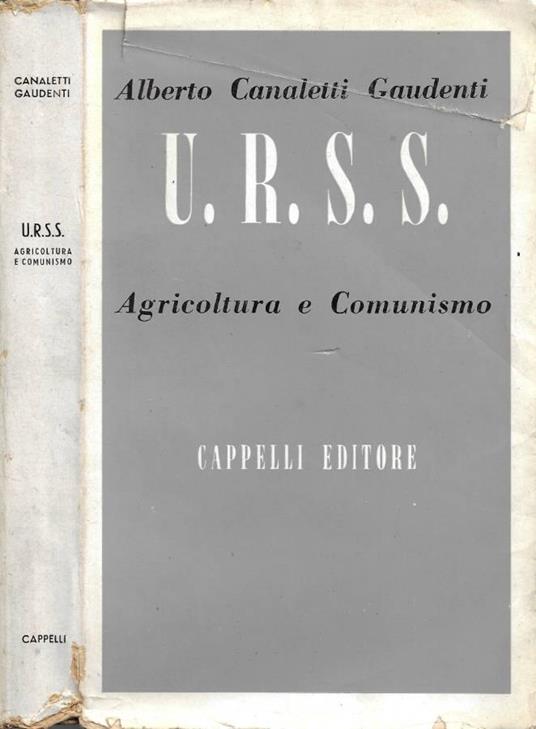 U.R.S.S - Alberto Canaletti Gaudenti - copertina