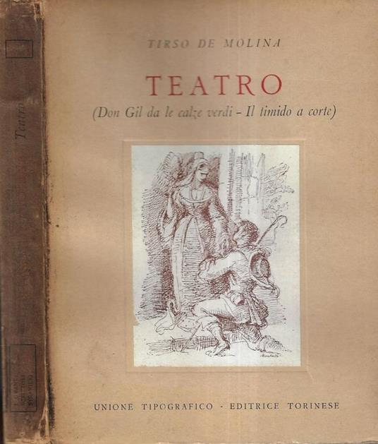 Teatro - Tirso de Molina - copertina