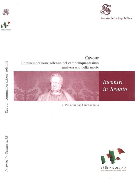 Cavour. Commemorazione solenne del centocinquantesimo annive - copertina