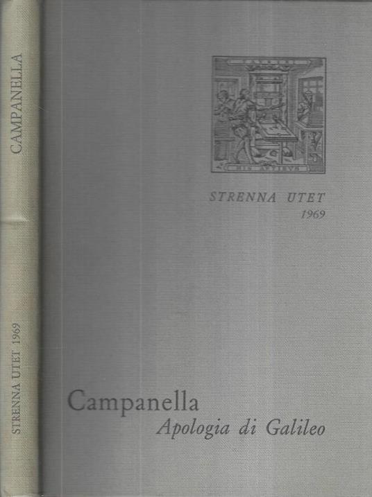 Apologia di Galileo - Tommaso Campanella - copertina