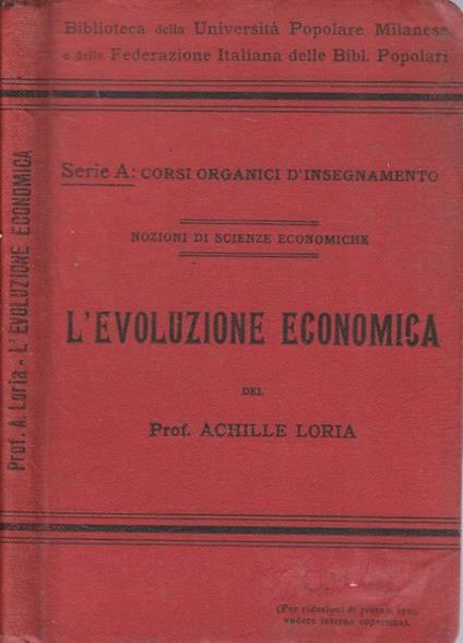 L'evoluzione economica - copertina