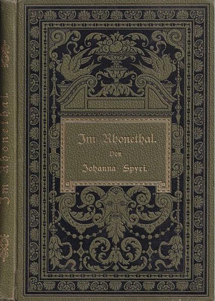 Im Rhonethal - Johanna Spyri - copertina