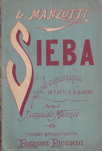 Sieba o La spada di Wodan - copertina
