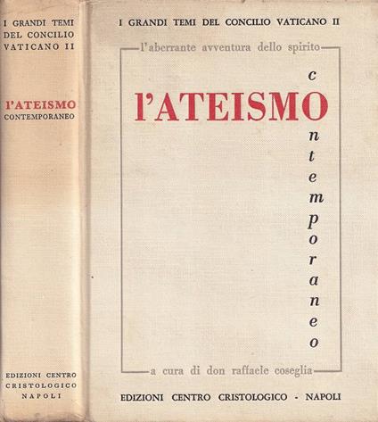 L'ateismo contemporaneo - copertina