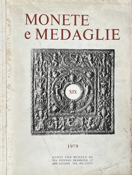Monete e medaglie - copertina