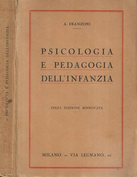 Psicologia e pedagogia dell'infanzia - copertina