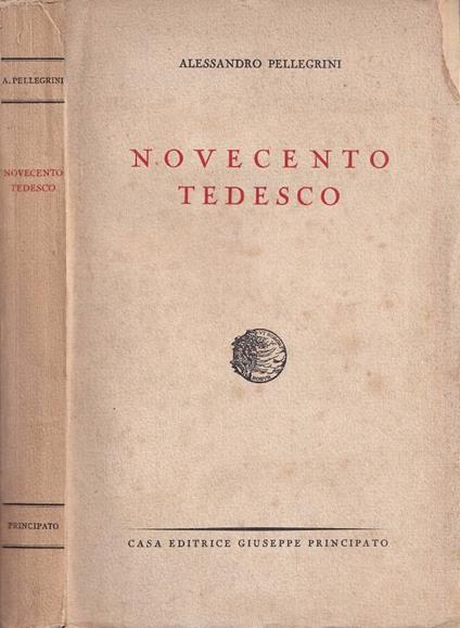 Novecento tedesco - Alessandro Pellegrini - copertina