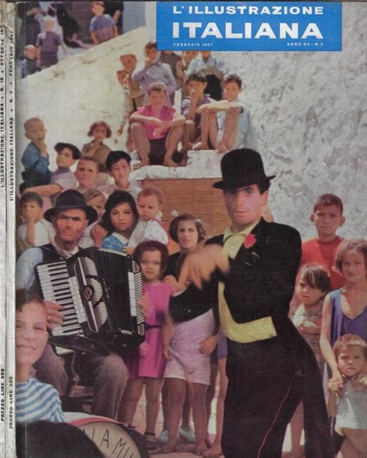 L'illustrazione italiana n. 2-10 Anno 1957 - copertina