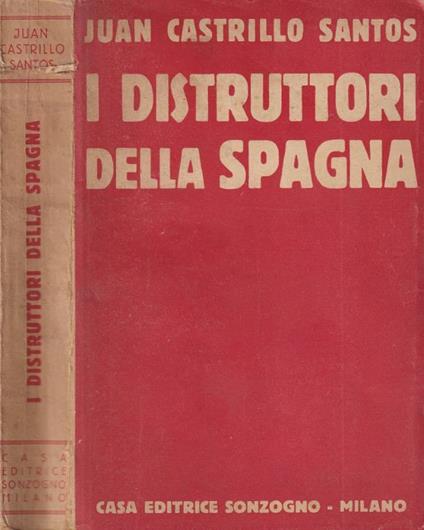 I distruttori della Spagna - copertina
