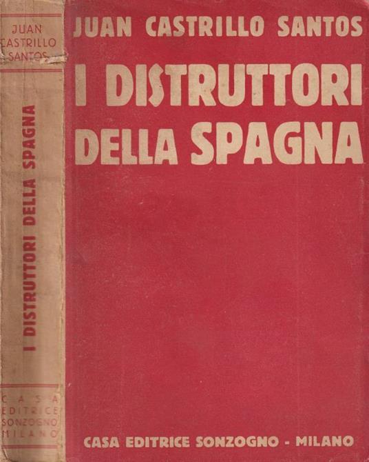 I distruttori della Spagna - copertina